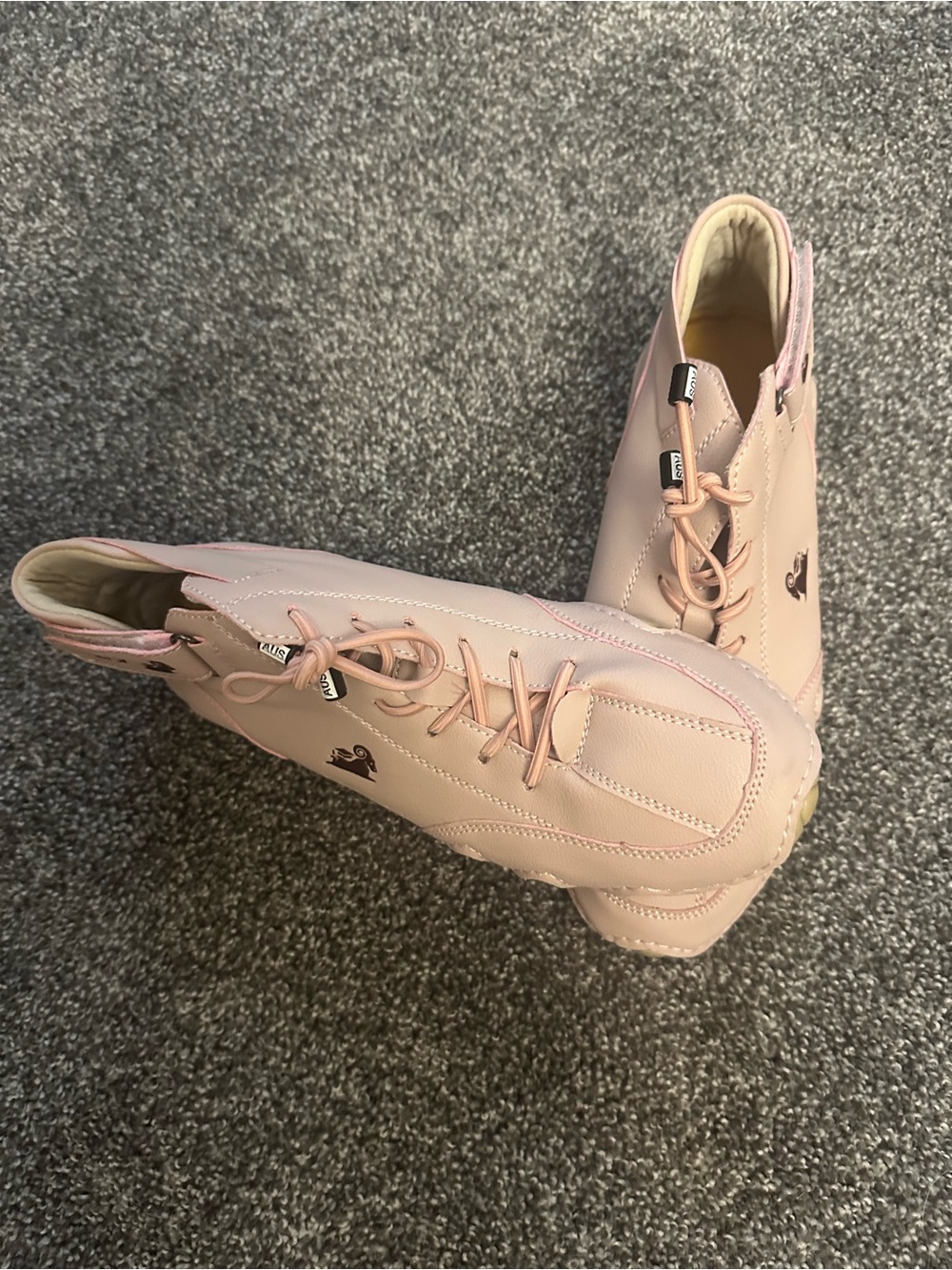 Le Coq Sportif Women's Blush Lace-Up Boots